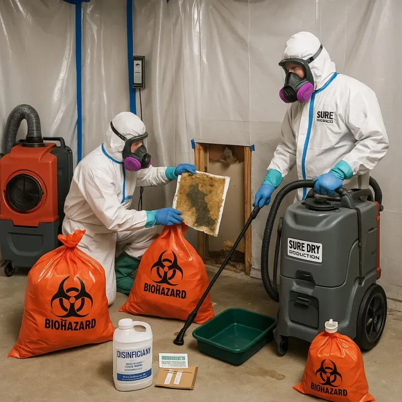 Contaminated Water Handling Protocols process in Camden, OH