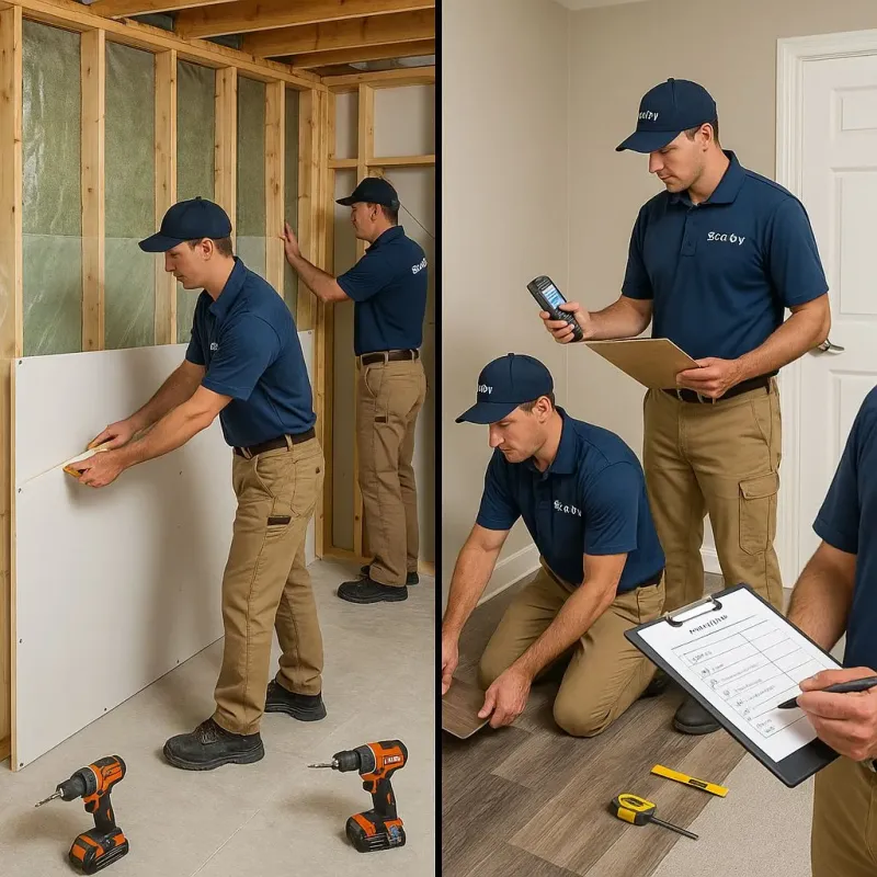 Repairs and Reconstruction process in Camden, OH