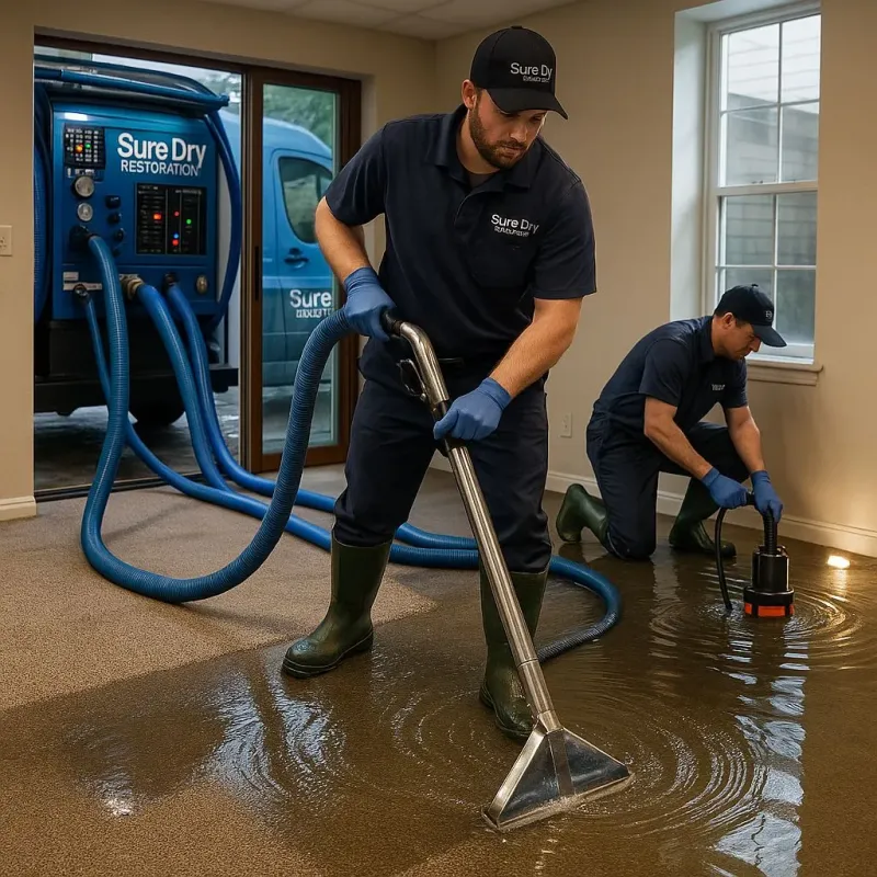 Water Extraction and Removal process in Camden, OH